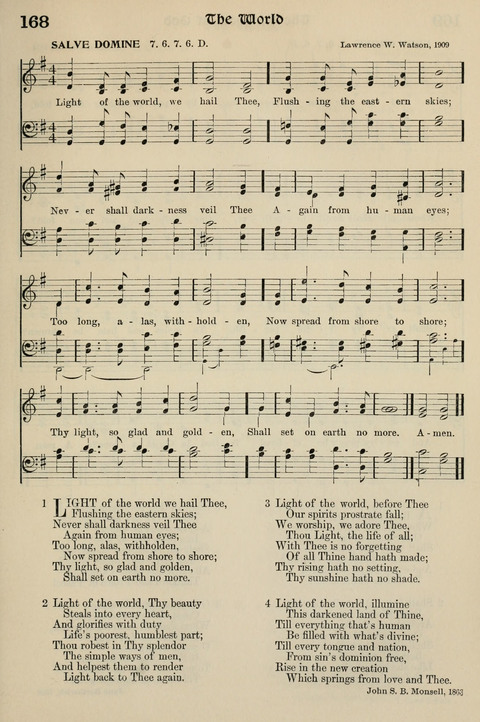 Hymns of the Kingdom of God: with Tunes page 167