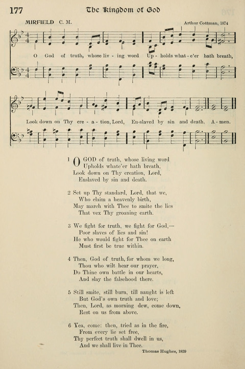 Hymns of the Kingdom of God: with Tunes page 176