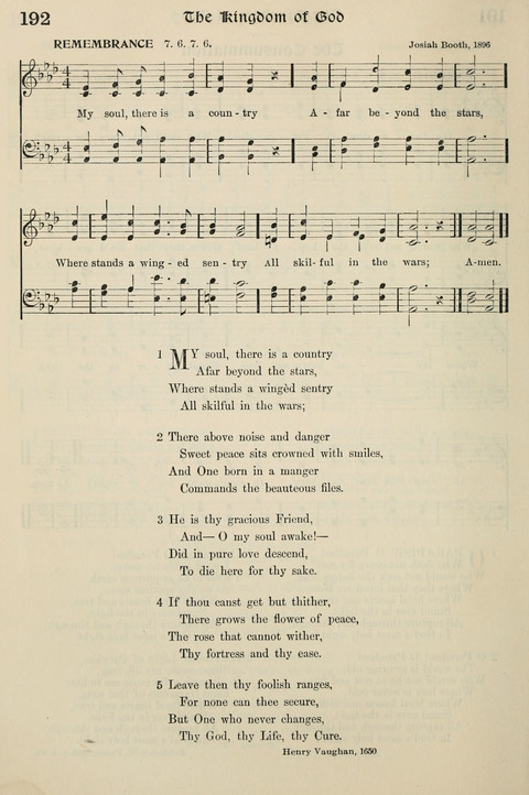 Hymns of the Kingdom of God: with Tunes page 192