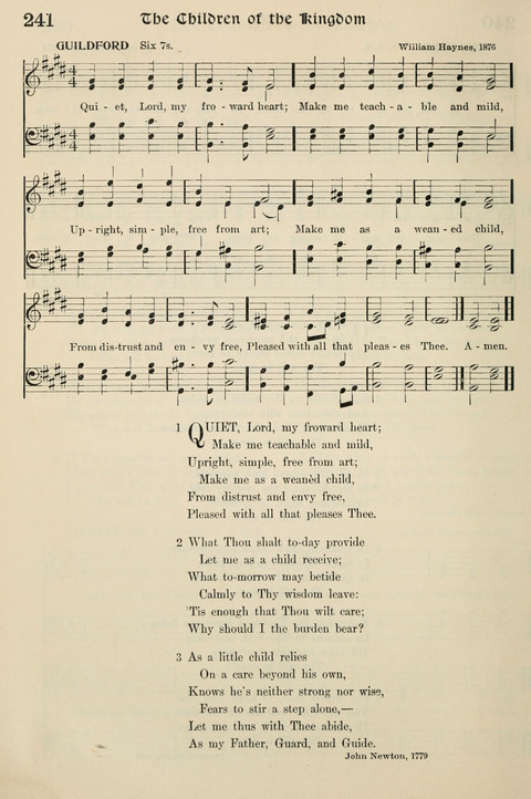 Hymns of the Kingdom of God: with Tunes page 242