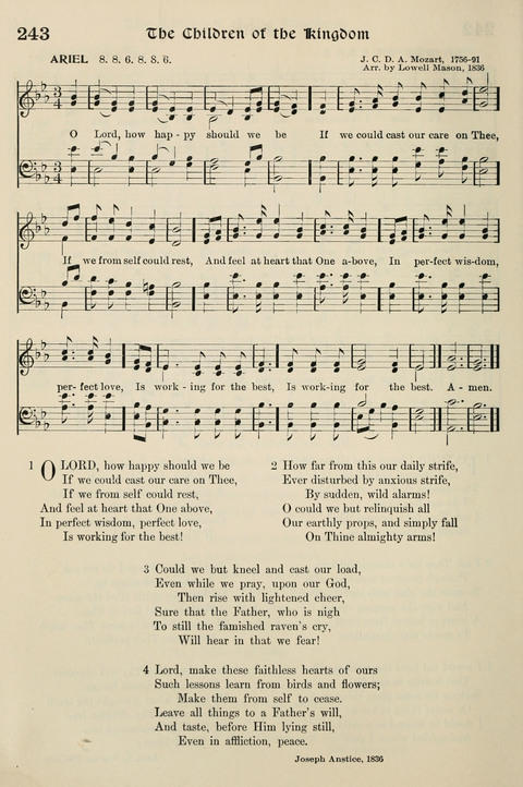 Hymns of the Kingdom of God: with Tunes page 244