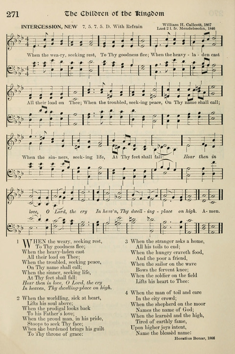 Hymns of the Kingdom of God: with Tunes page 272