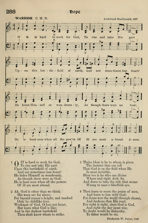 Hymns of the Kingdom of God: with Tunes page 289