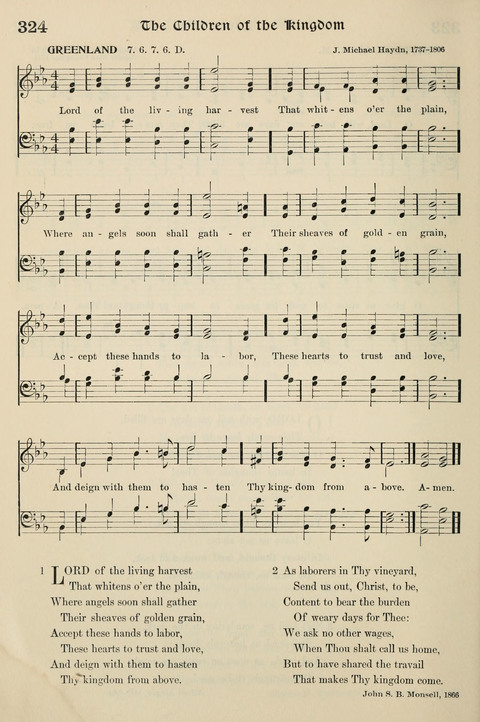 Hymns of the Kingdom of God: with Tunes page 326