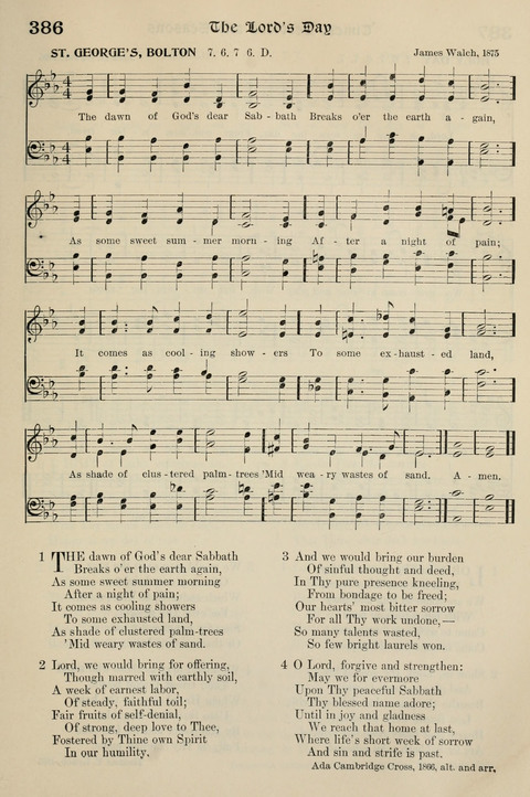 Hymns of the Kingdom of God: with Tunes page 389