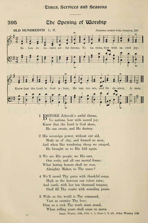 Hymns of the Kingdom of God: with Tunes page 398