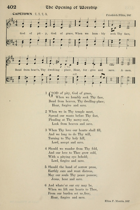 Hymns of the Kingdom of God: with Tunes page 405