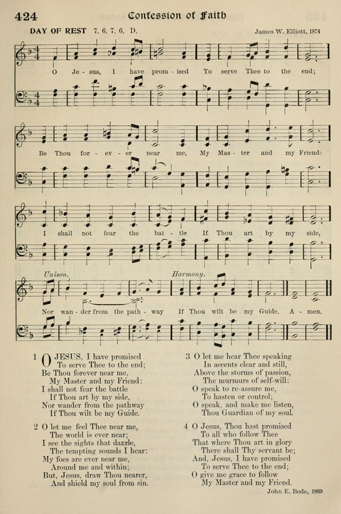 Hymns of the Kingdom of God: with Tunes page 427