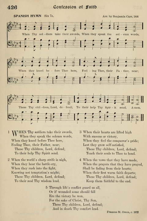 Hymns of the Kingdom of God: with Tunes page 429