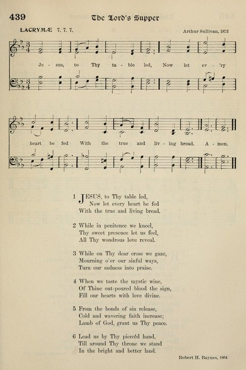 Hymns of the Kingdom of God: with Tunes page 441