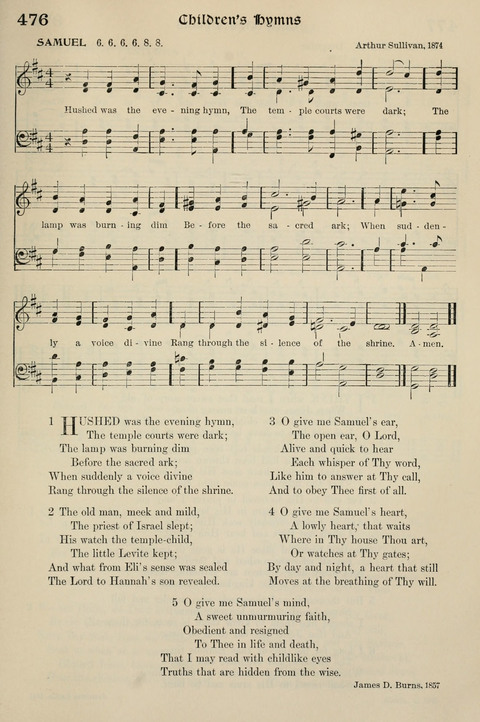 Hymns of the Kingdom of God: with Tunes page 479