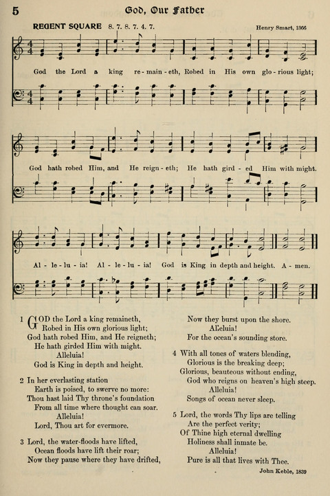 Hymns of the Kingdom of God: with Tunes page 5