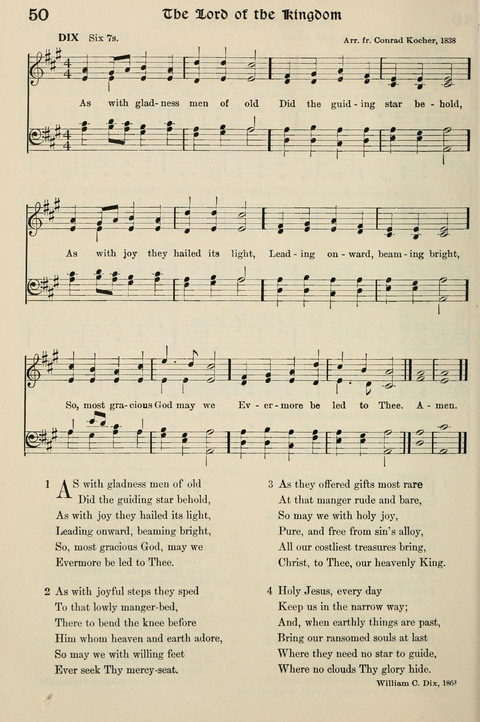 Hymns of the Kingdom of God: with Tunes page 50