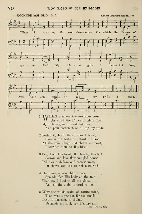 Hymns of the Kingdom of God: with Tunes page 70