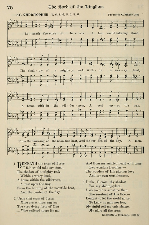 Hymns of the Kingdom of God: with Tunes page 74