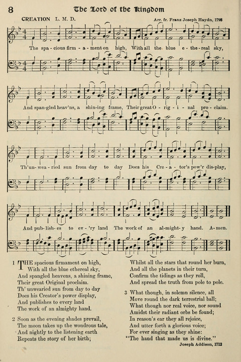 Hymns of the Kingdom of God: with Tunes page 8