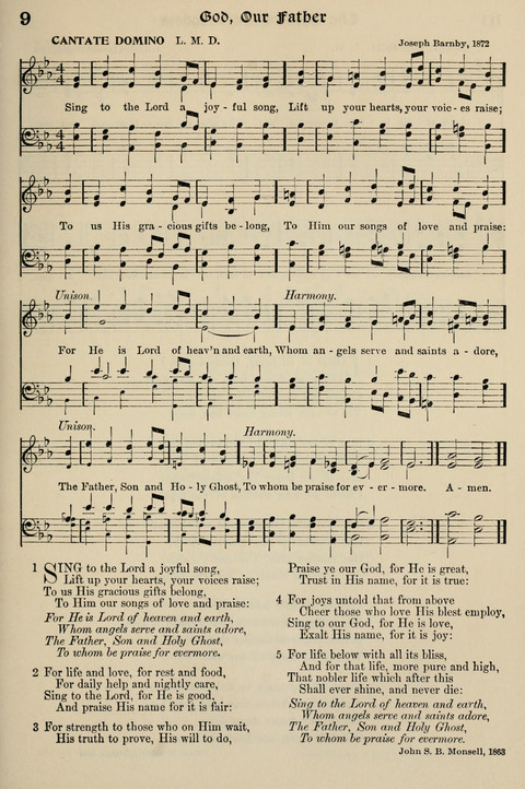 Hymns of the Kingdom of God: with Tunes page 9