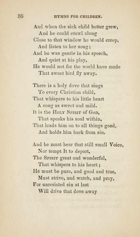 Hymns for Little Children: by the author of "The Lord of the Forest", "Verses for Holy Seasons", and "Baron