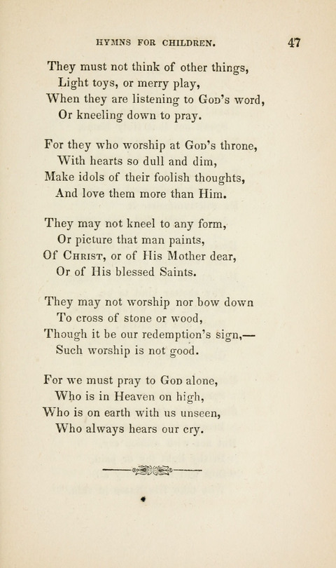 Hymns for Little Children: by the author of "The Lord of the Forest", "Verses for Holy Seasons", and "Baron