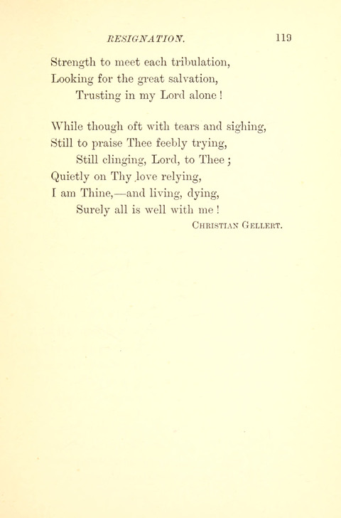 Hymns from the Land of Luther: translated from the German page 119