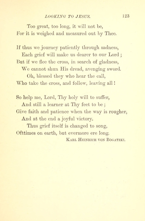 Hymns from the Land of Luther: translated from the German page 123