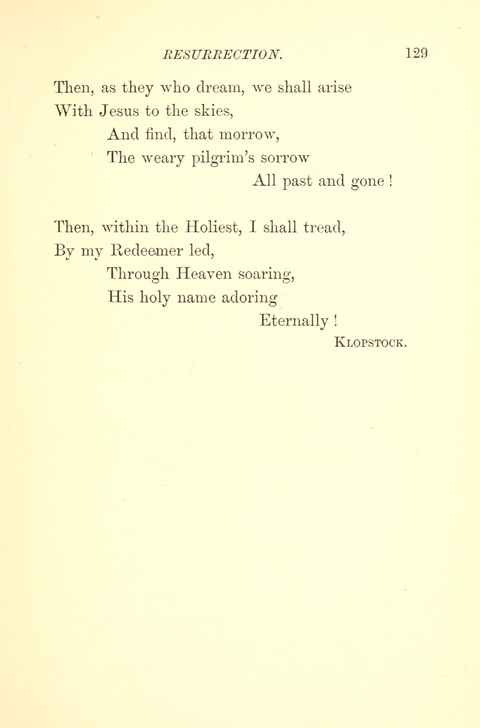 Hymns from the Land of Luther: translated from the German page 129