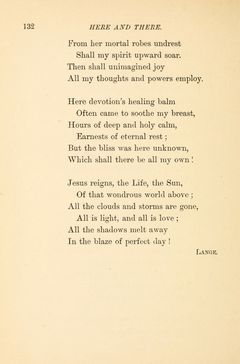 Hymns from the Land of Luther: translated from the German page 132