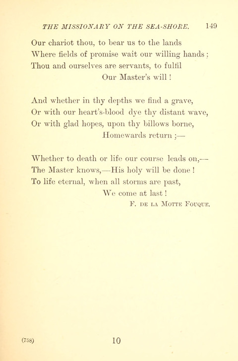 Hymns from the Land of Luther: translated from the German page 149