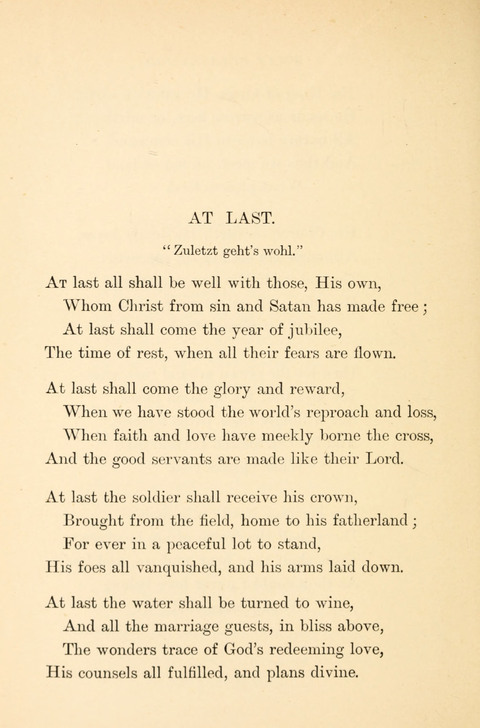 Hymns from the Land of Luther: translated from the German page 172