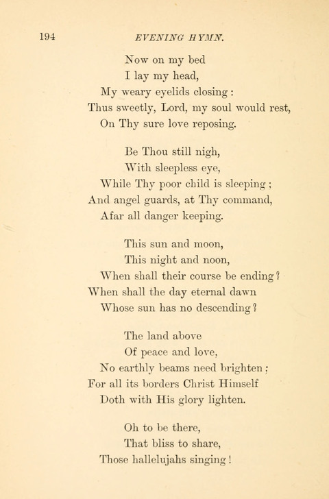 Hymns from the Land of Luther: translated from the German page 194