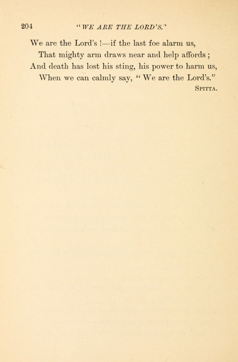 Hymns from the Land of Luther: translated from the German page 204