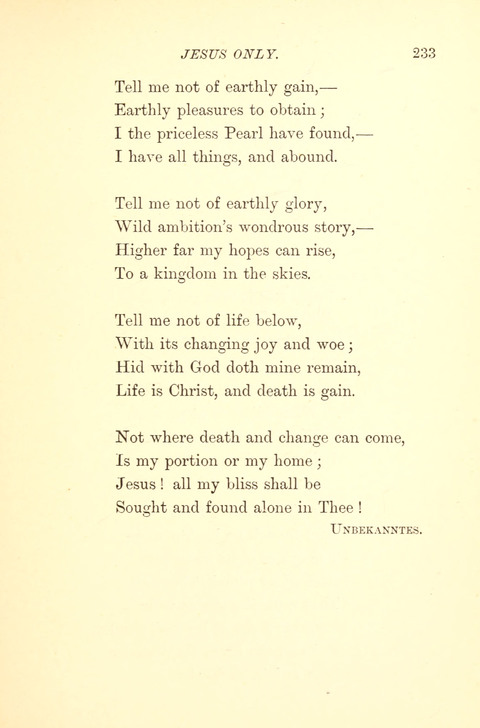 Hymns from the Land of Luther: translated from the German page 233