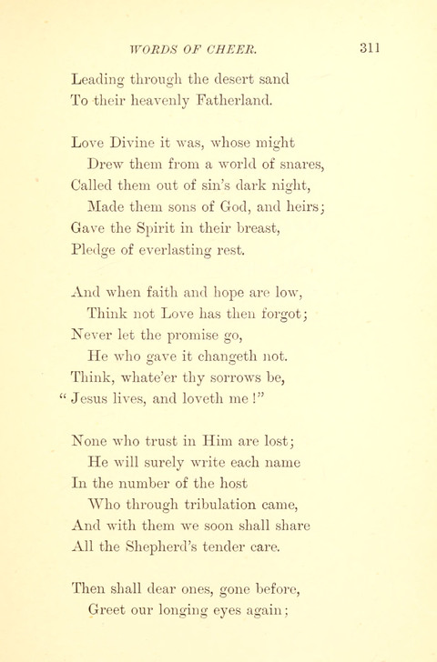 Hymns from the Land of Luther: translated from the German page 317