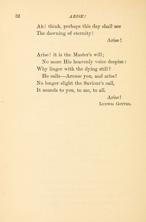 Hymns from the Land of Luther: translated from the German page 32