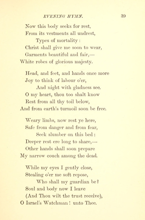 Hymns from the Land of Luther: translated from the German page 39