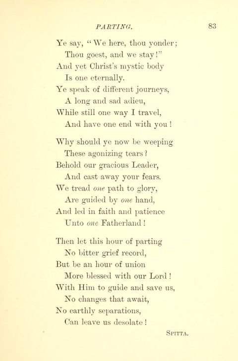 Hymns from the Land of Luther: translated from the German page 83