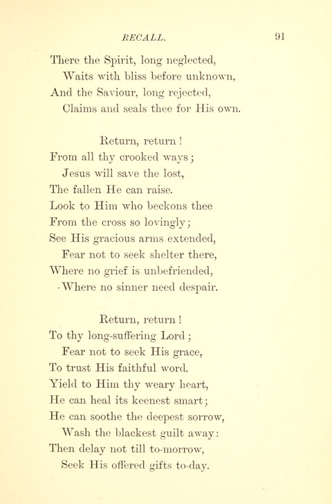 Hymns from the Land of Luther: translated from the German page 91