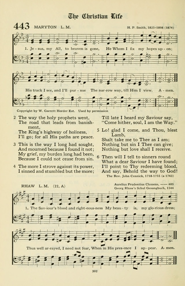 Hymnal and Liturgies of the Moravian Church page 476