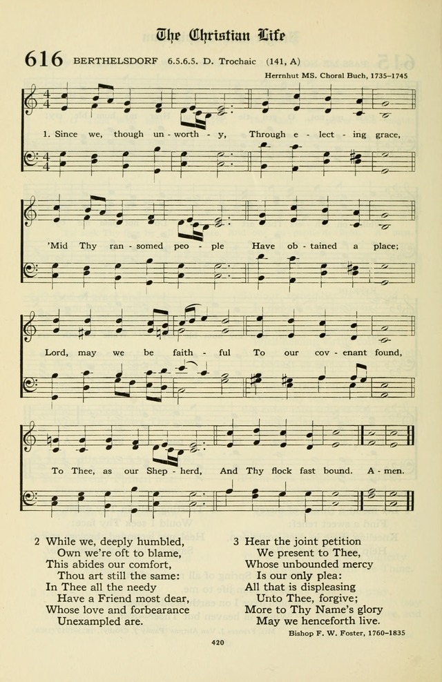 Hymnal and Liturgies of the Moravian Church page 594