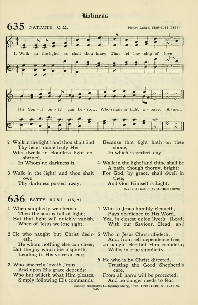 Hymnal and Liturgies of the Moravian Church page 609