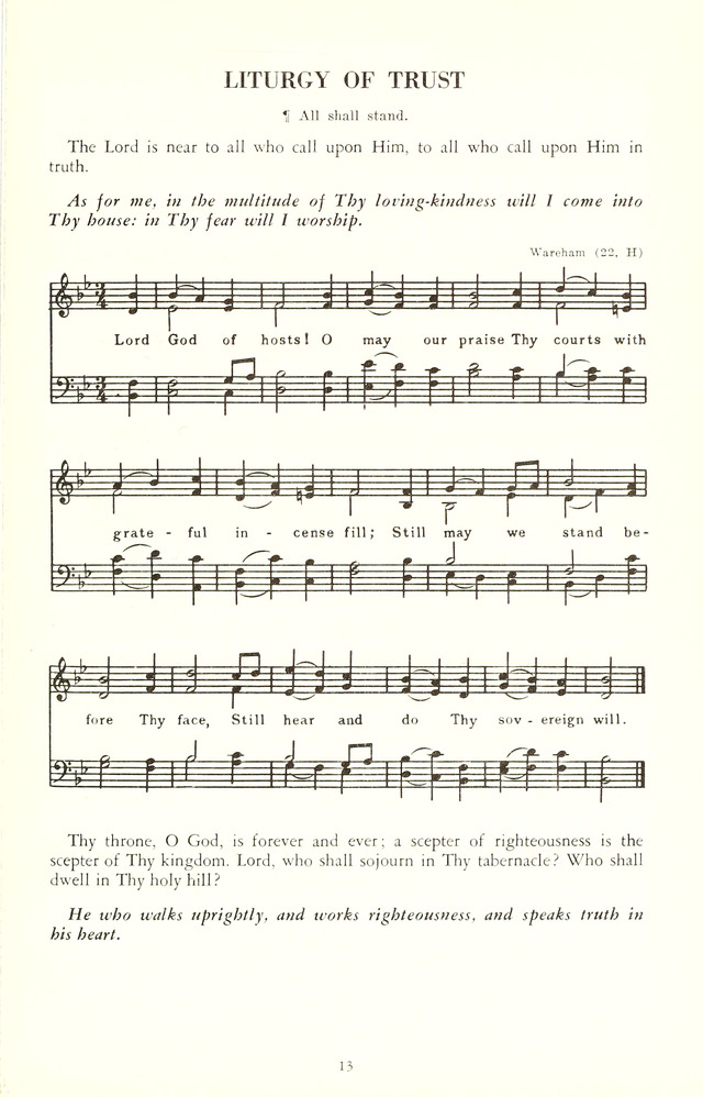 Hymnal and Liturgies of the Moravian Church page 14