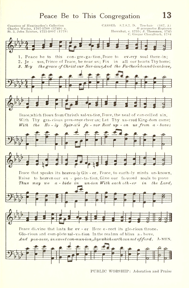 Hymnal and Liturgies of the Moravian Church page 216