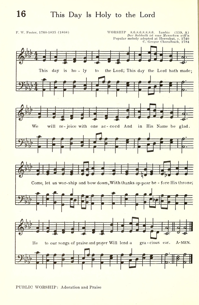 Hymnal and Liturgies of the Moravian Church page 219