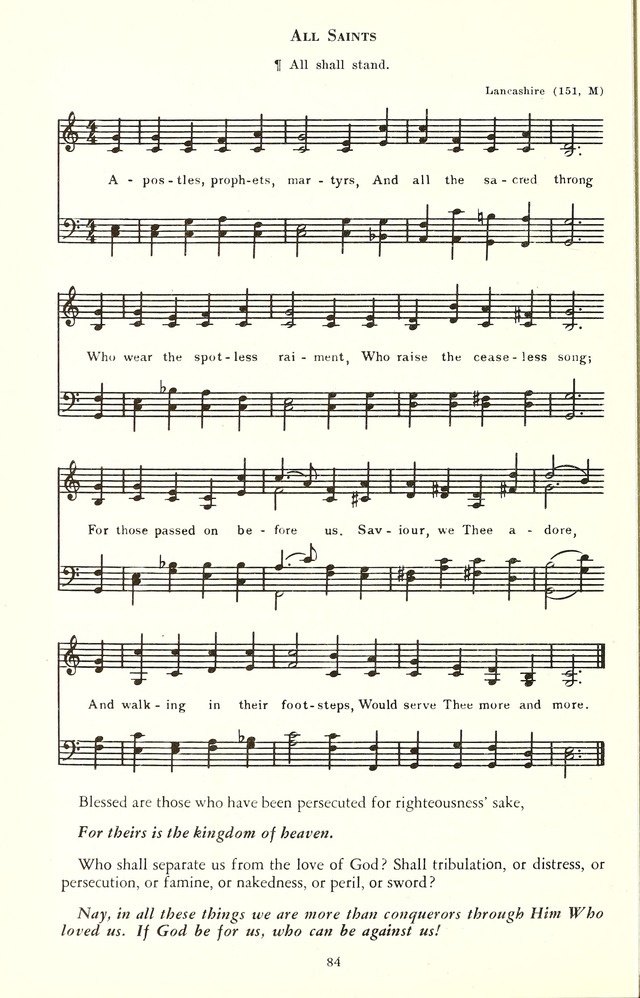 Hymnal and Liturgies of the Moravian Church page 85