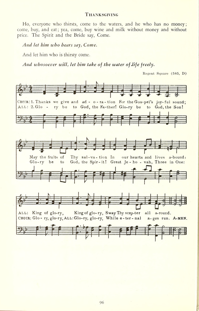 Hymnal and Liturgies of the Moravian Church page 97