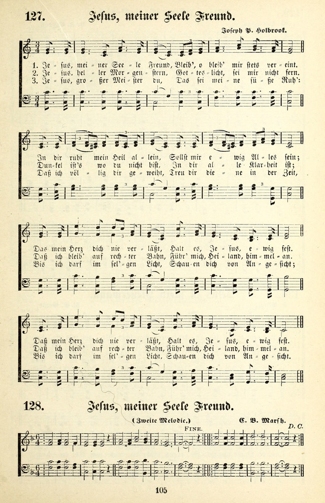 Heils-Lieder, eine Sammlung Geistlicher Lieder für Sonntagsschulen, Jugendvereine page 103