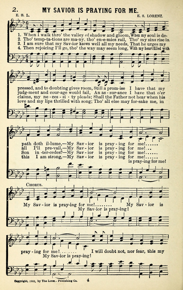 Heils-Lieder, eine Sammlung Geistlicher Lieder für Sonntagsschulen, Jugendvereine page 128