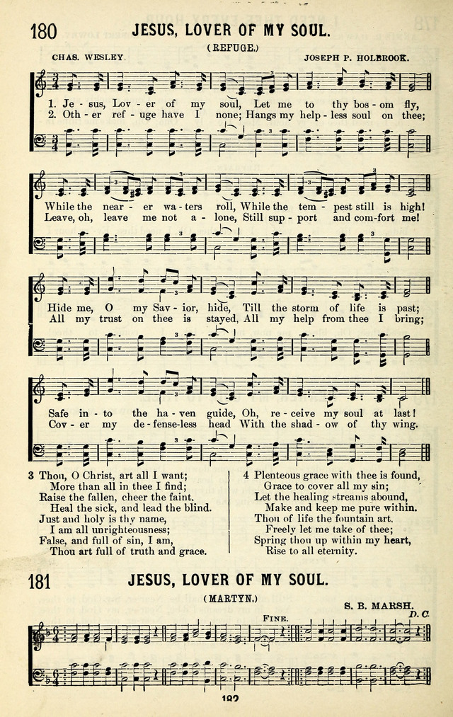 Heils-Lieder, eine Sammlung Geistlicher Lieder für Sonntagsschulen, Jugendvereine page 144