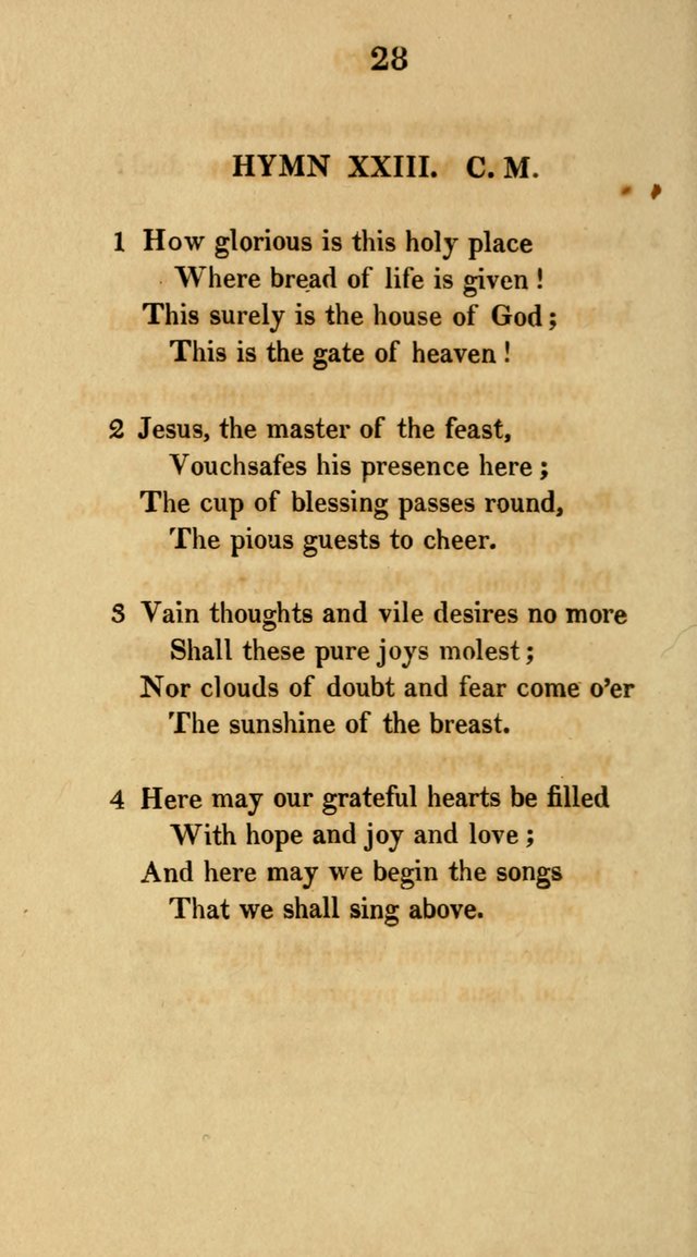 Hymns for the Lords Supper: original and selected. (2nd ed.) page 28