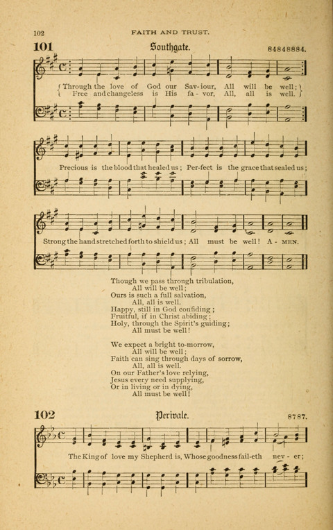 Hymnal with Music for Children page 102